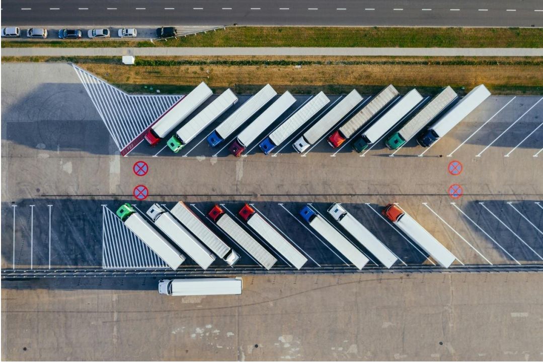 Cold storage facility interior